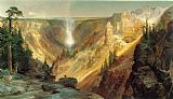 Thomas Moran Grand Canyon of the Yellowstone painting